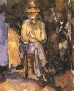 Paul Cezanne tuinman USA oil painting artist